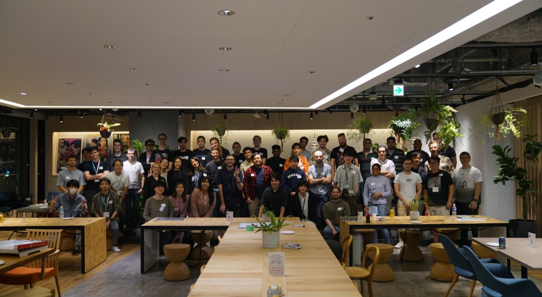 Tech Community Japan event hosted at U-NEXT