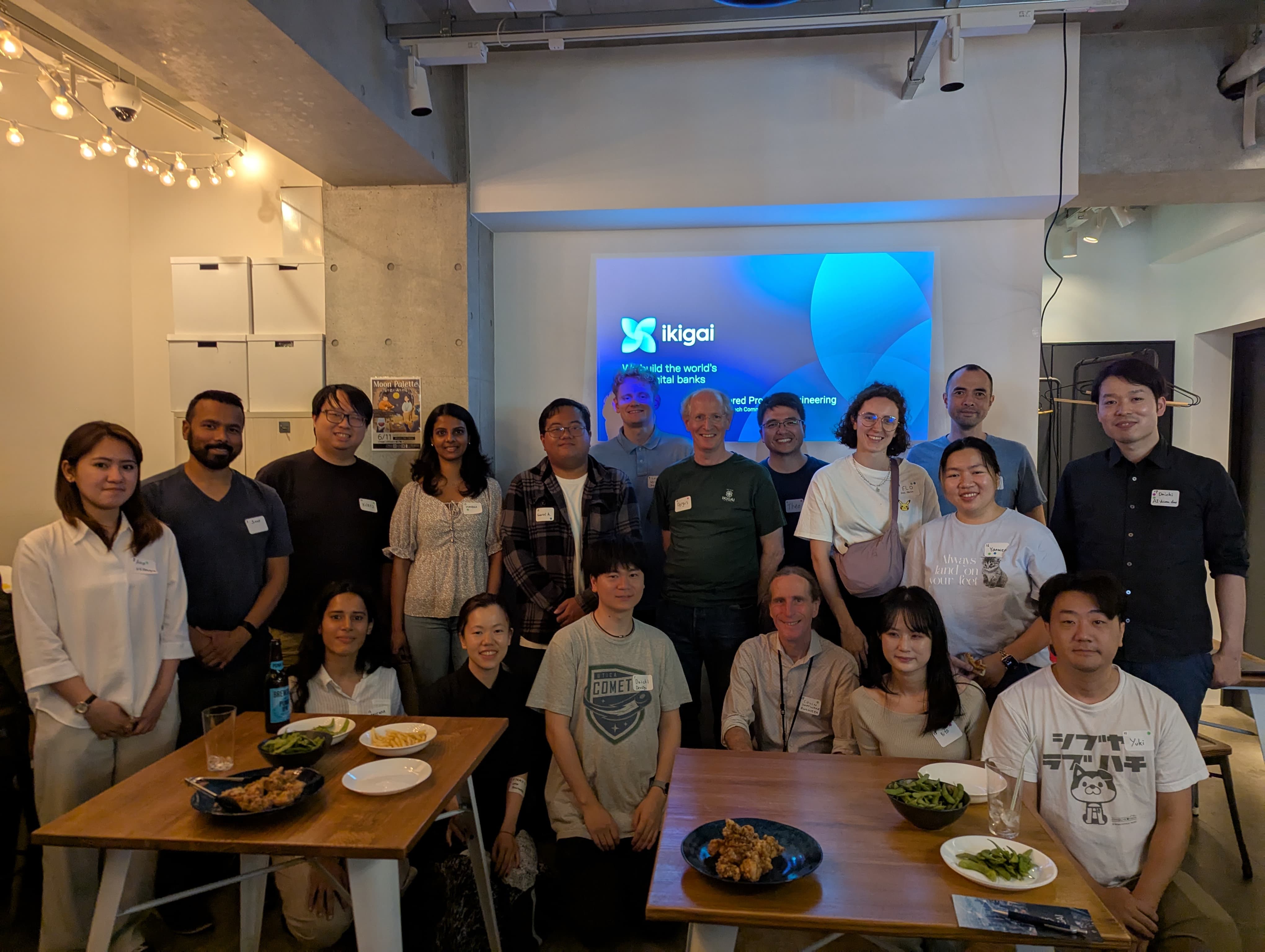Tech Community Japan event hosted with ikigai